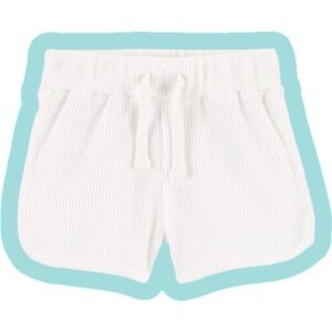 Carter’s Baby Waffle Knit Shorts - White